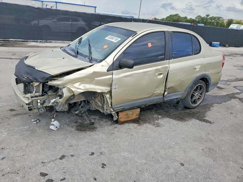 TOYOTA ECHO 2000 with VIN JTDBT1239Y0010230 - Photo from auction