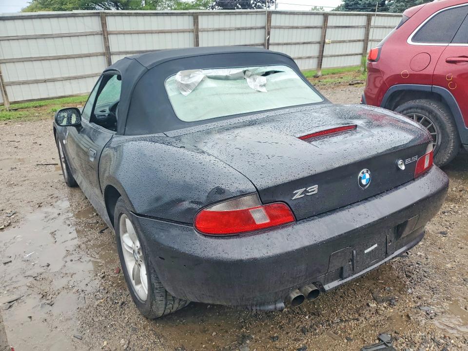 Photo 2 from auction – 2002 BMW Z3 with VIN 4USCN33402LM06550