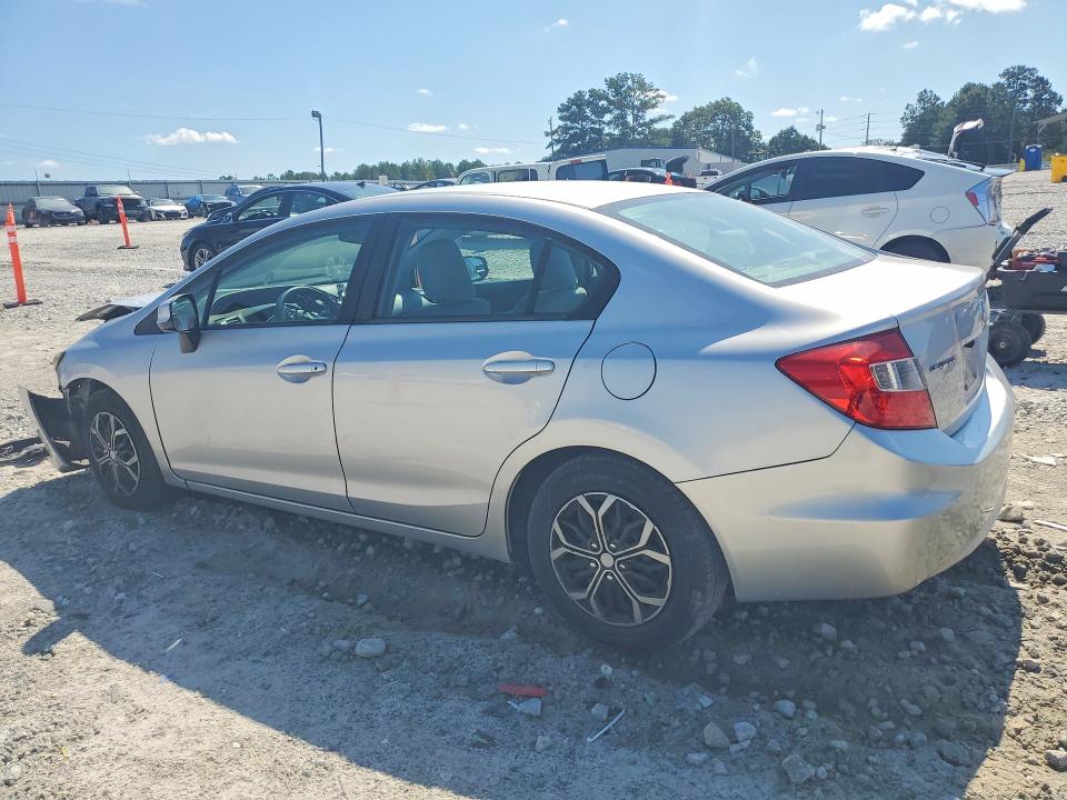 Photo 2 from auction – 2012 HONDA CIVIC with VIN 19XFB2F55CE107558