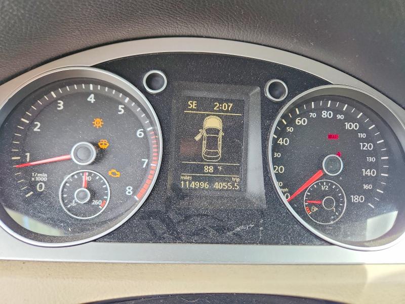 Photo 9 from auction – 2010 VOLKSWAGEN CC with VIN WVWNL7AN4AE526202