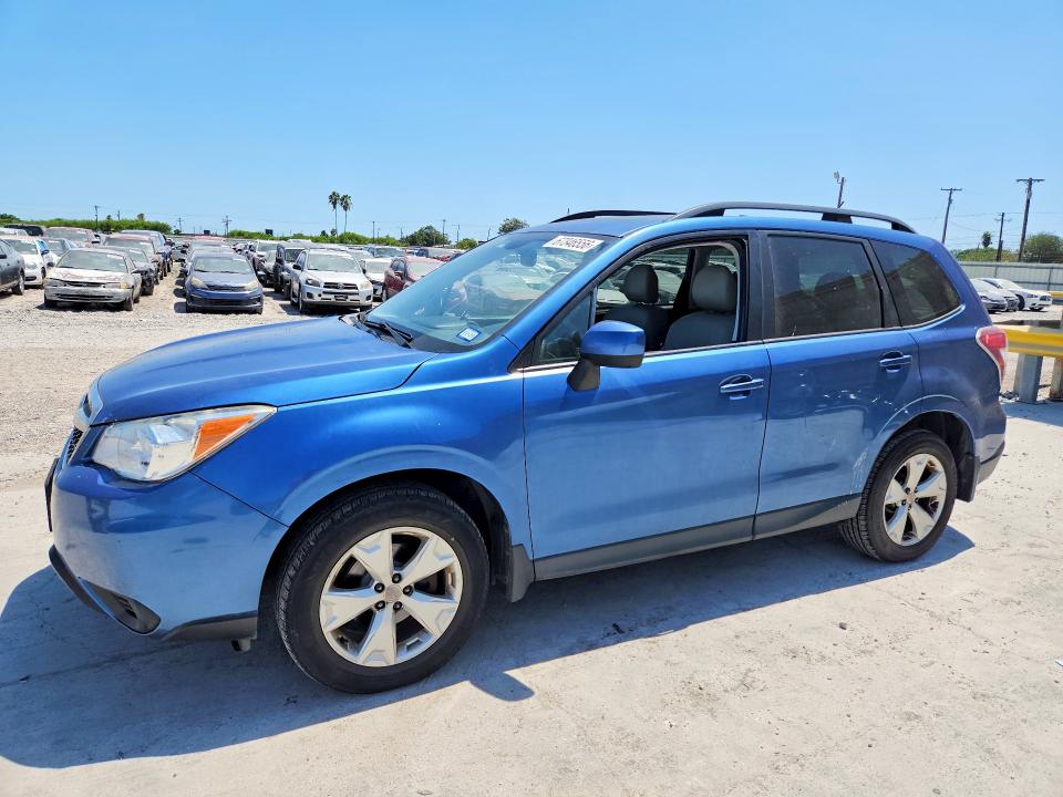 SUBARU FORESTER 2015 with VIN JF2SJAGC6FH568146 - Photo from auction