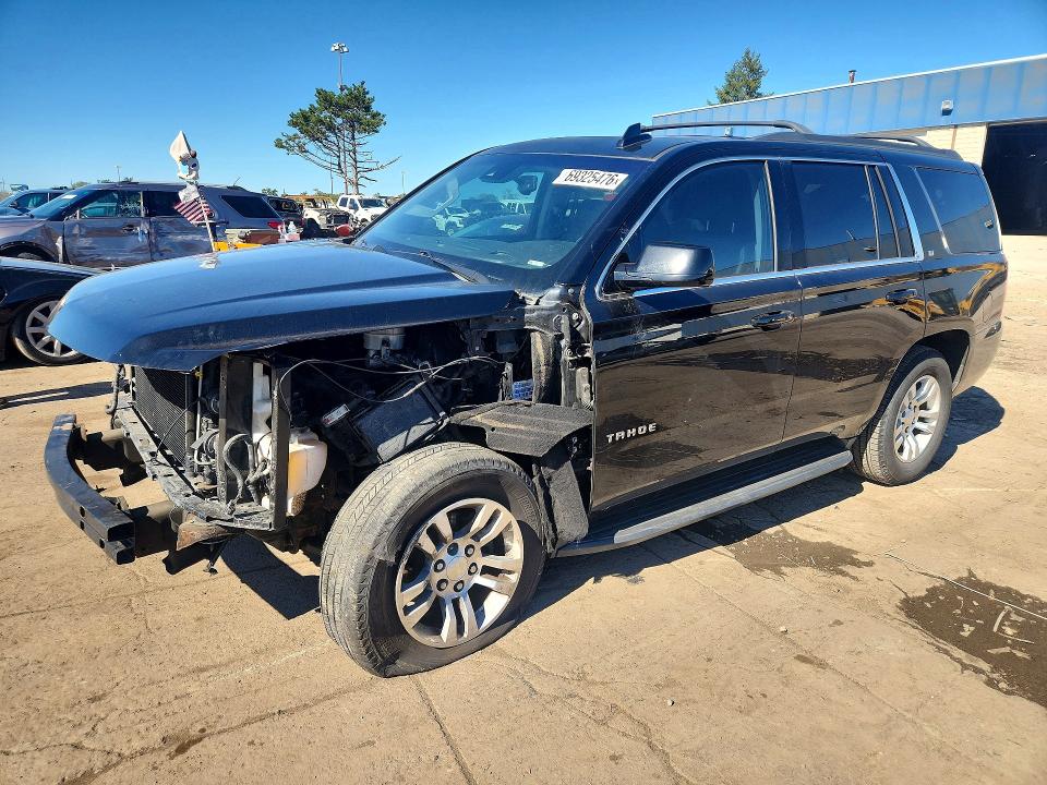 CHEVROLET TAHOE 2017 with VIN 1GNSKBKC0HR147777 - Photo from auction