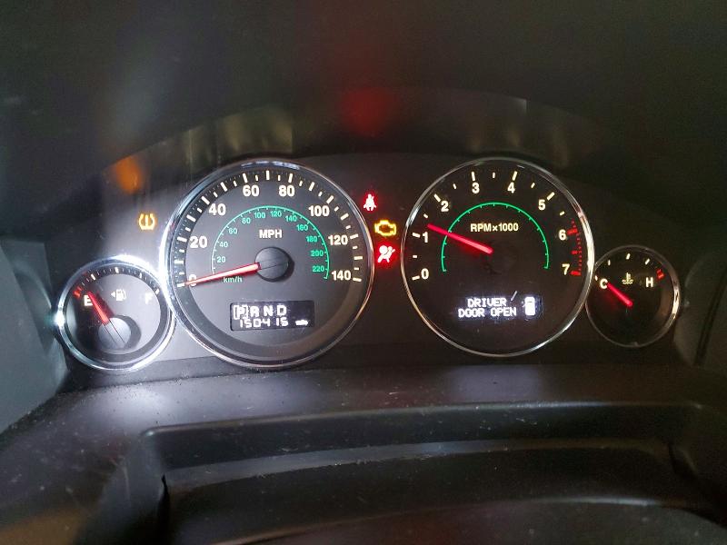 Photo 9 from auction – 2008 JEEP COMMANDER with VIN 1J8HG48K18C111879