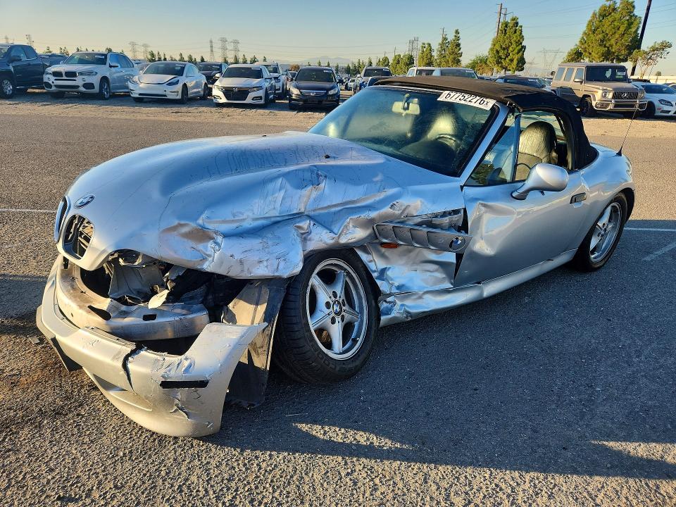 BMW Z3 1996 with VIN 4USCH7322TLB72669 - Photo from auction