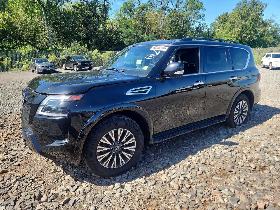 NISSAN ARMADA 2024 with VIN JN8AY2BB8R9851757 - Photo from auction