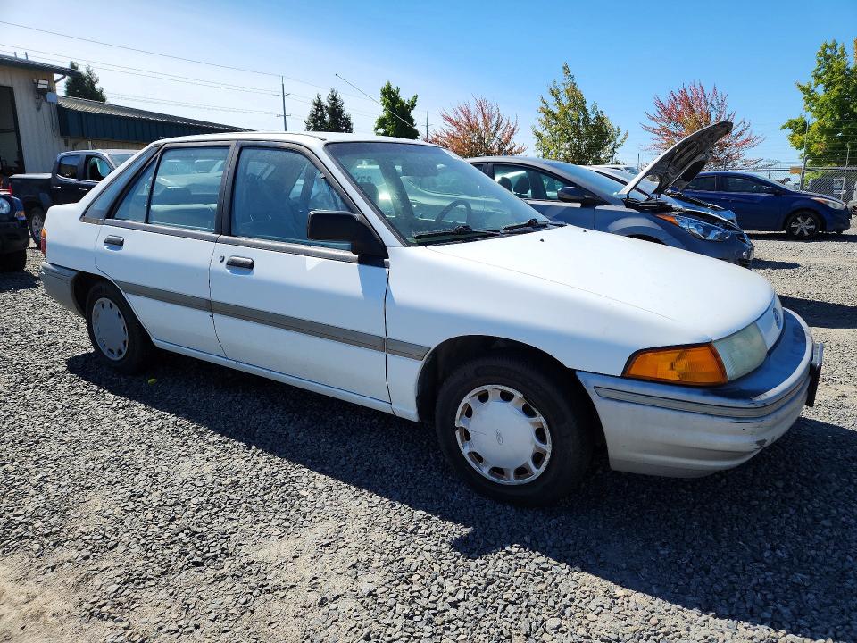 Photo 4 from auction – 1991 FORD ESCORT with VIN 1FAPP14J1MW284363