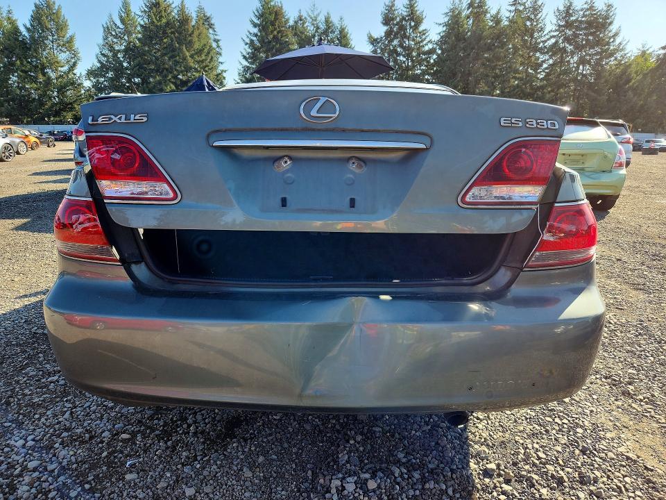 Photo 6 from auction – 2005 LEXUS ES with VIN JTHBA30G155085640