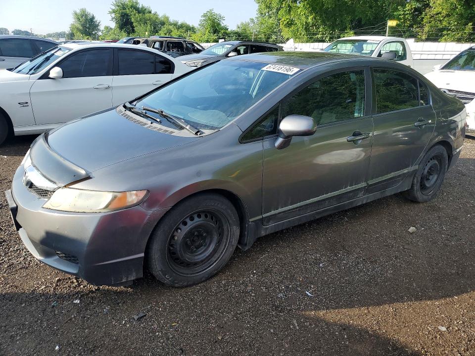 HONDA CIVIC 2011 with VIN 2HGFA1F64BH102961 - Photo from auction