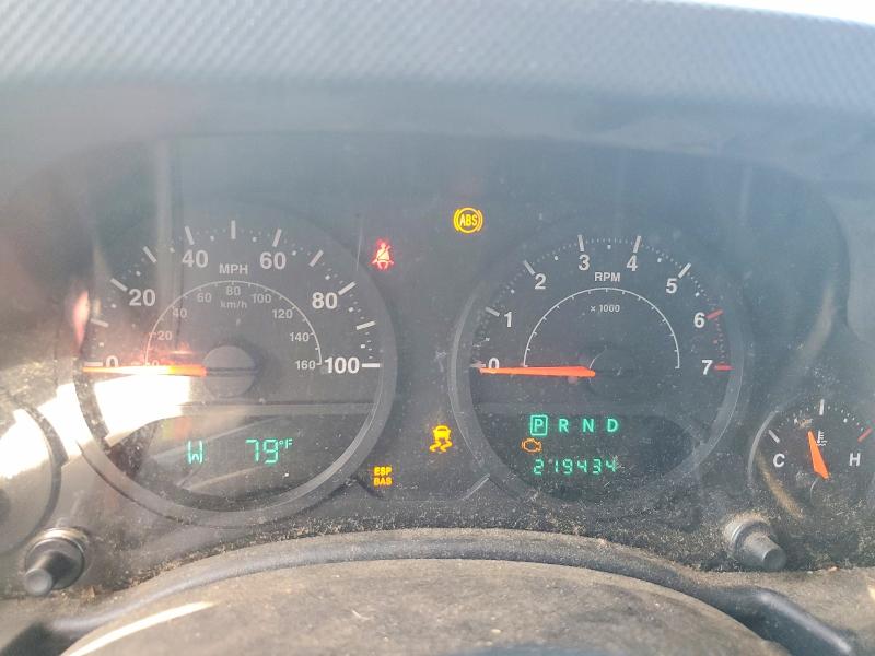 Photo 9 from auction – 2007 JEEP WRANGLER with VIN 1J4GA39167L161089