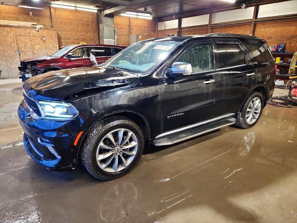 DODGE DURANGO 2021 with VIN 1C4RDJEG7MC575790 - Photo from auction