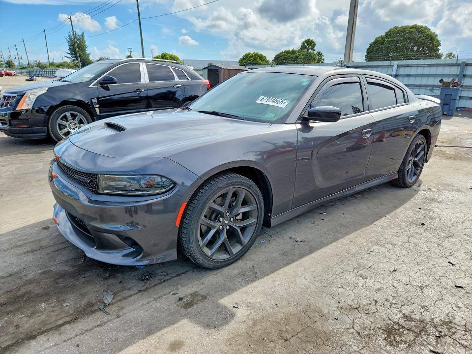 Снимка 1 от търг – 2021 DODGE CHARGER с VIN 2C3CDXHG9MH659423