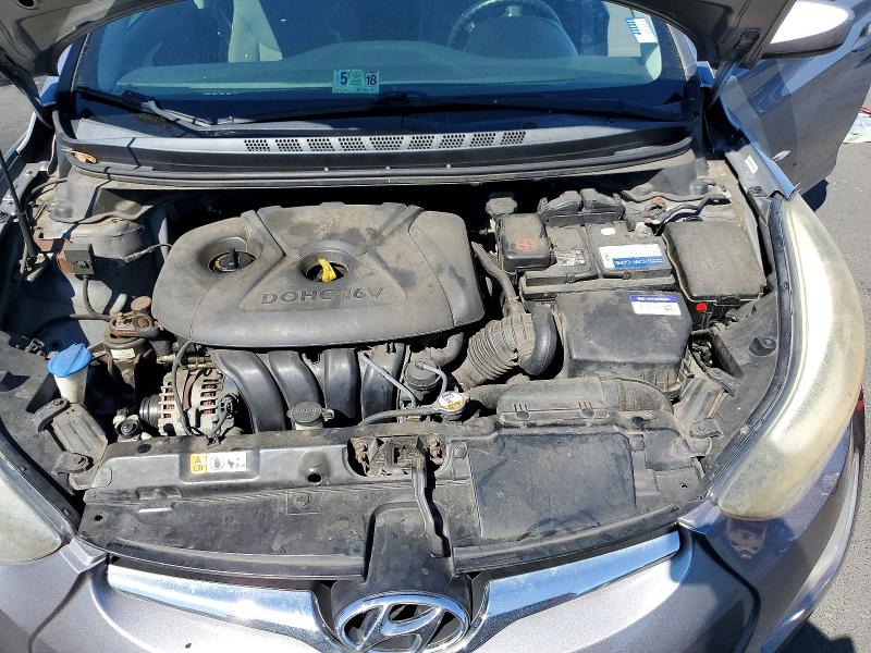 Photo 11 from auction – 2014 HYUNDAI ELANTRA with VIN KMHDH4AE8EU027289