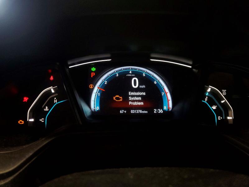 Photo 9 from auction – 2020 HONDA CIVIC with VIN 2HGFC2F67LH571317