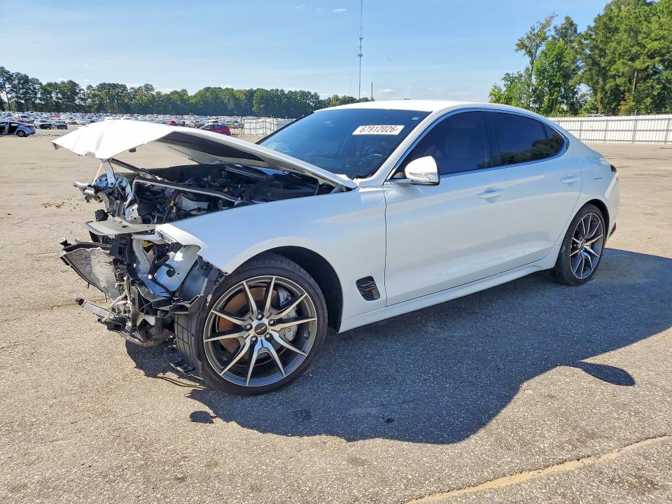 Photo 1 from auction – 2025 GENESIS G70 with VIN KMTG34SC0SU151857
