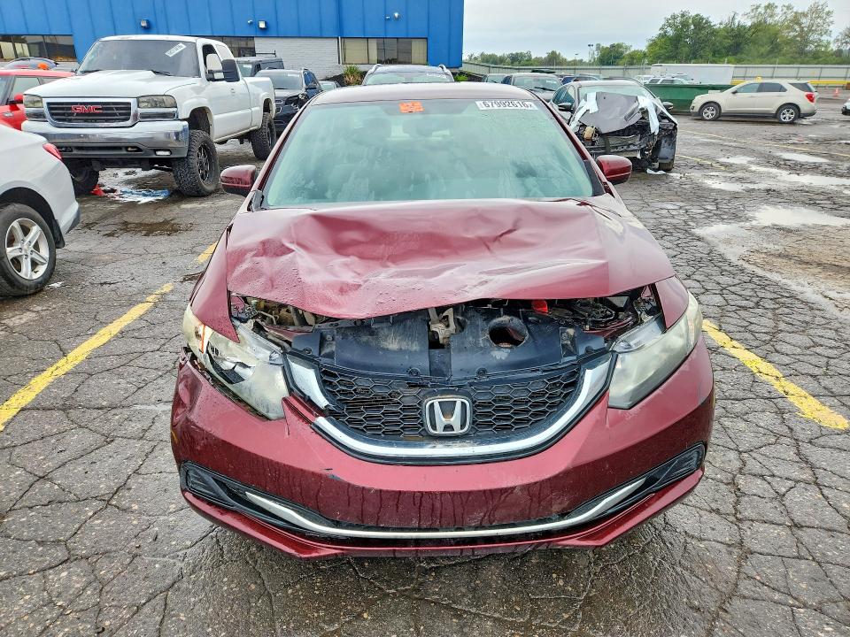 Photo 5 from auction – 2015 HONDA CIVIC with VIN 19XFB2F53FE001601