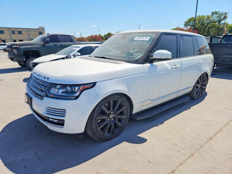 2013 LAND ROVER RANGE ROVER - Търг №68034416
