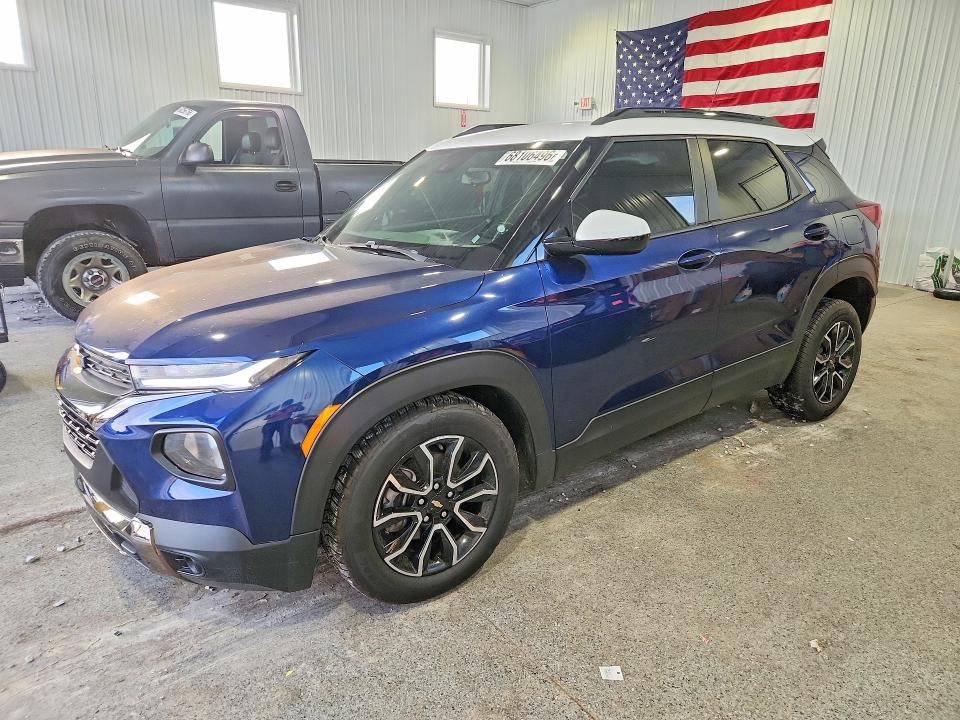 Photo 1 from auction – 2022 CHEVROLET TRAILBLAZER with VIN KL79MVSL5NB122300