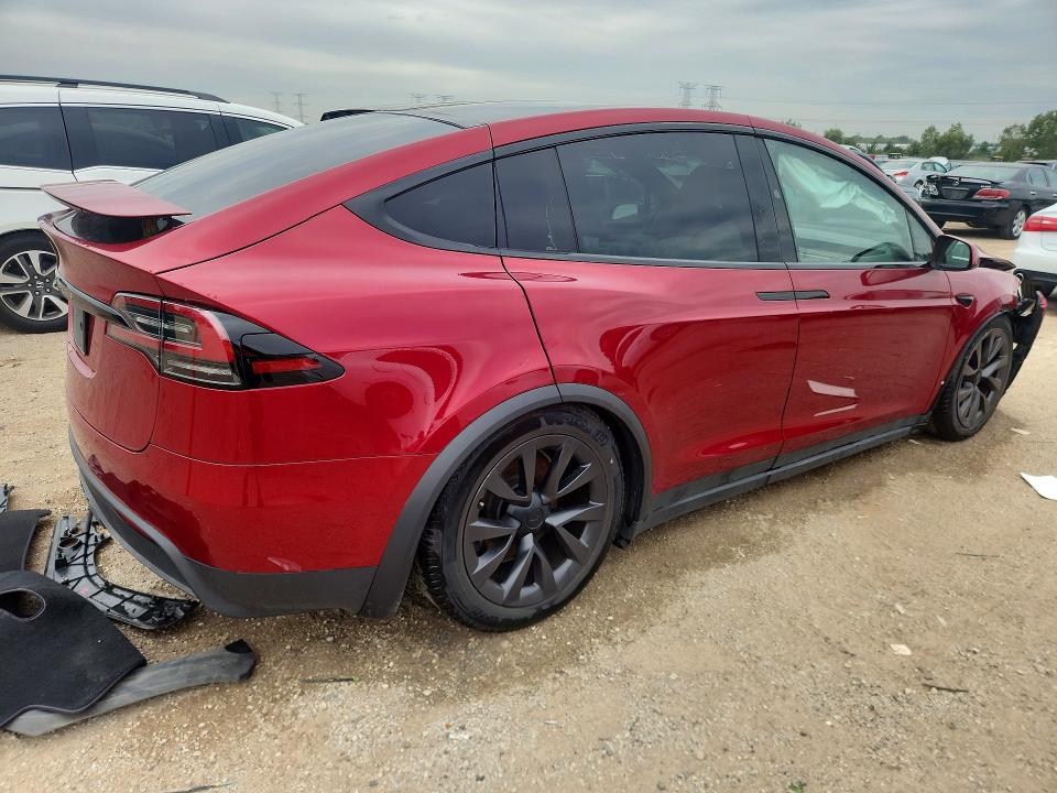 Photo 3 from auction – 2024 TESLA MODEL X with VIN 7SAXCAE56RF443223
