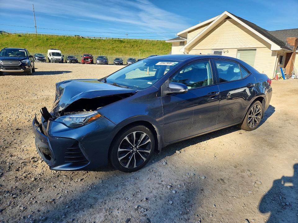 TOYOTA COROLLA 2018 with VIN 2T1BURHE3JC070259 - Photo from auction