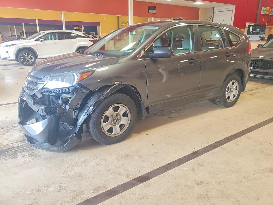 HONDA CR-V 2013 with VIN 2HKRM4H3XDH600633 - Photo from auction