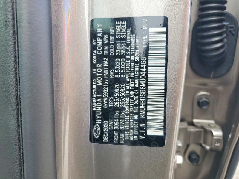 Photo 14 from auction – 2021 GENESIS GV80 with VIN KMUHBDSB6MU044468