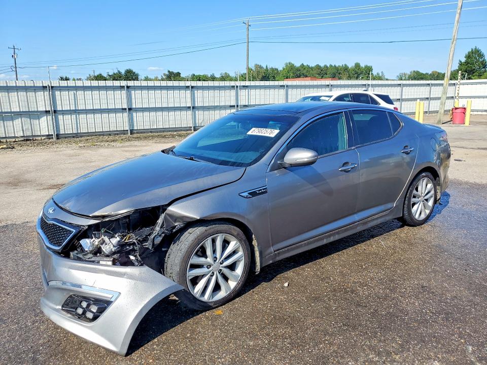 KIA OPTIMA 2014 with VIN 5XXGR4A67EG349192 - Photo from auction