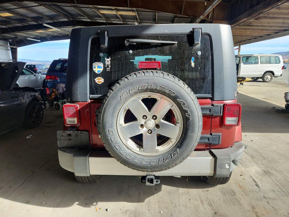 Photo 6 from auction – 2008 JEEP WRANGLER UNLIMITED with VIN 1J4GA59188L531438