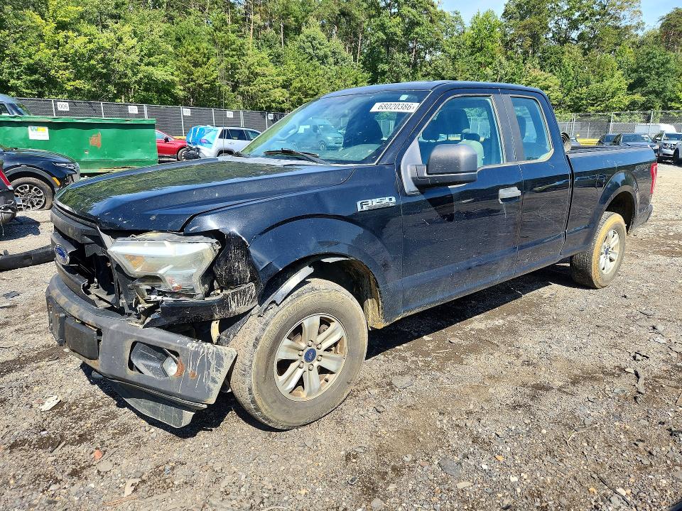 Photo 1 from auction – 2015 FORD F150 with VIN 1FTEX1E8XFFD11463