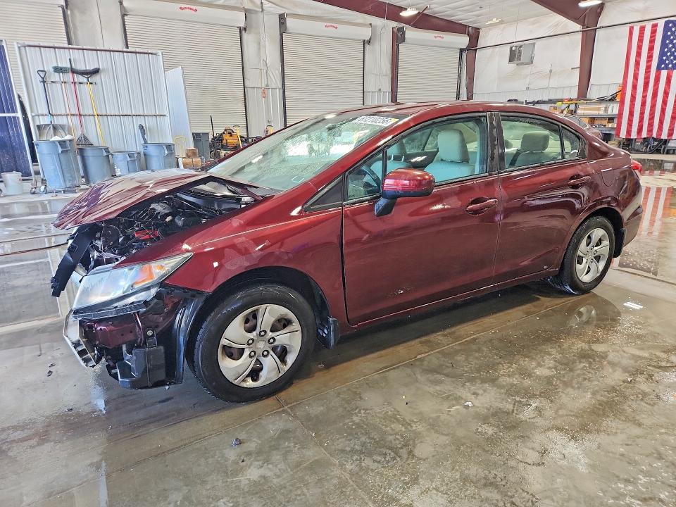 HONDA CIVIC 2014 with VIN 19XFB2F53EE041756 - Photo from auction