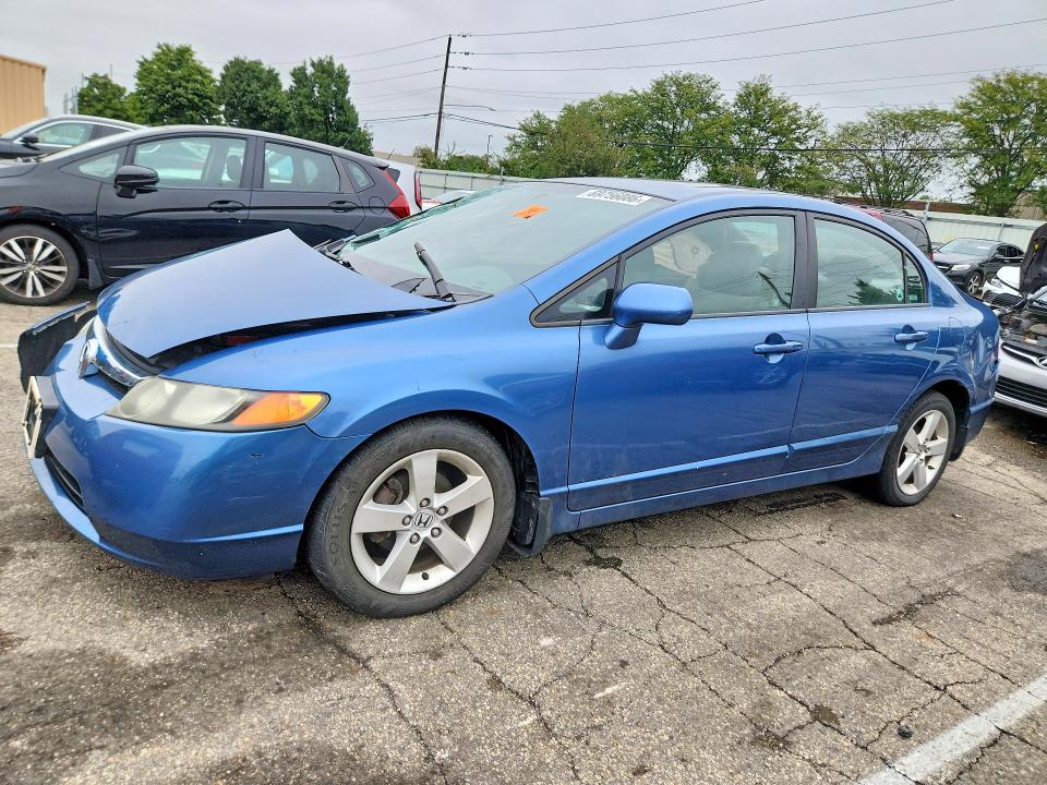 HONDA CIVIC 2007 with VIN 1HGFA16897L122506 - Photo from auction