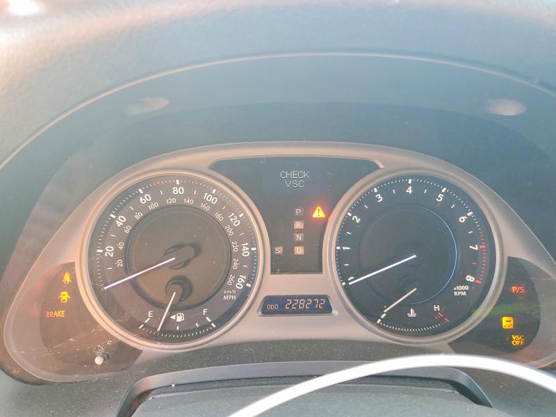 Photo 9 from auction – 2008 LEXUS IS with VIN JTHCK262085026056