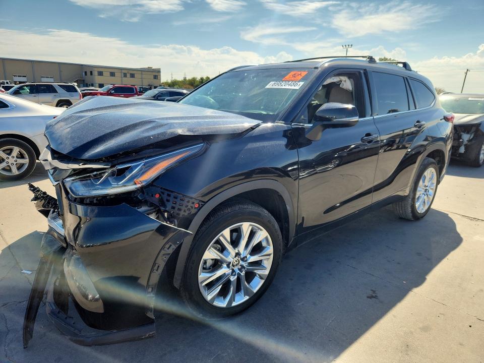 TOYOTA HIGHLANDER 2020 with VIN 5TDYZRAH7LS023276 - Photo from auction