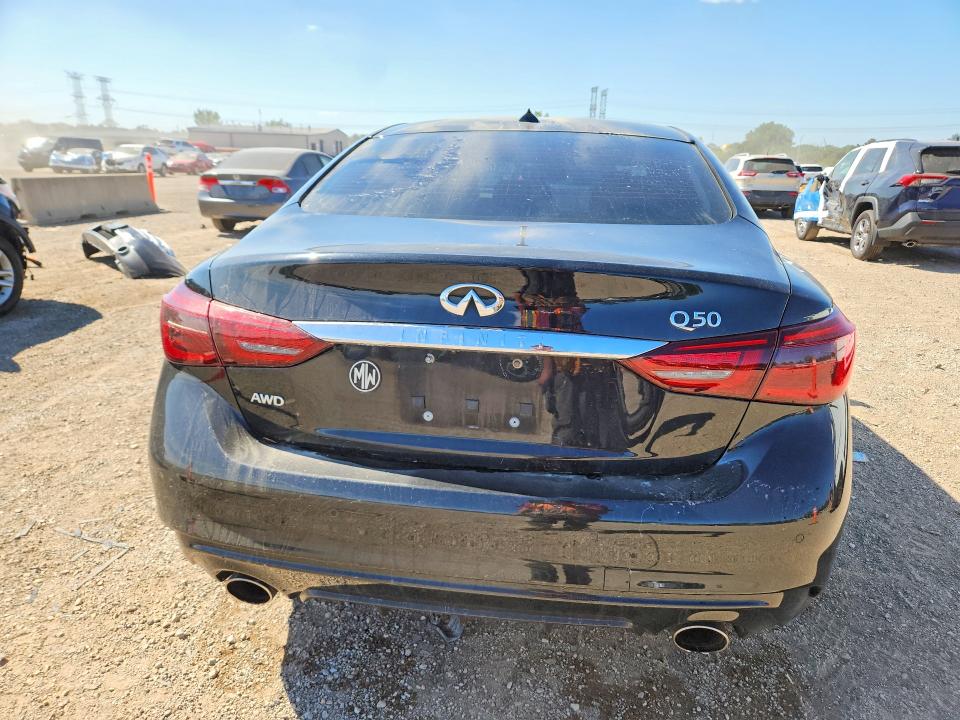 Photo 6 from auction – 2019 INFINITI Q50 with VIN JN1EV7AR1KM550044