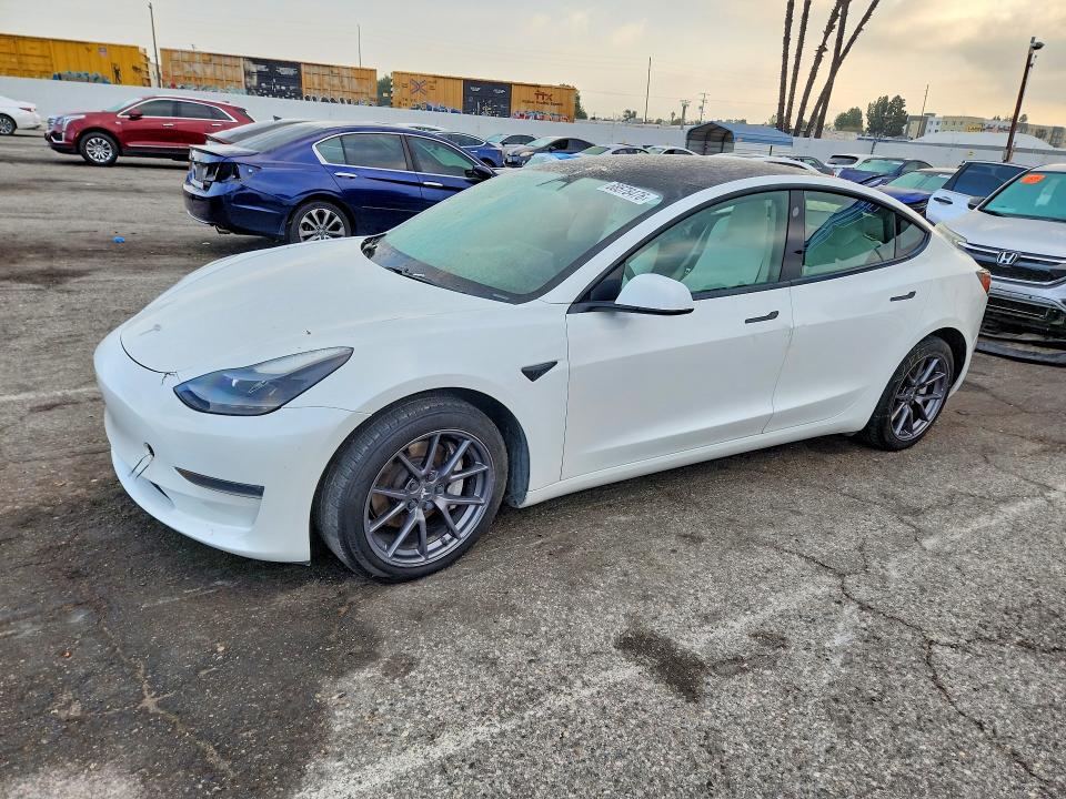 Photo 1 from auction – 2021 TESLA MODEL 3 with VIN 5YJ3E1EA8MF028836