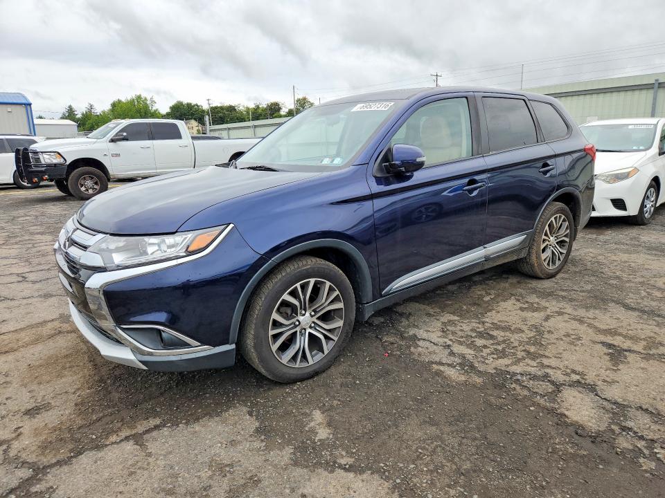 MITSUBISHI OUTLANDER 2018 with VIN JA4AZ3A31JZ071509 - Photo from auction