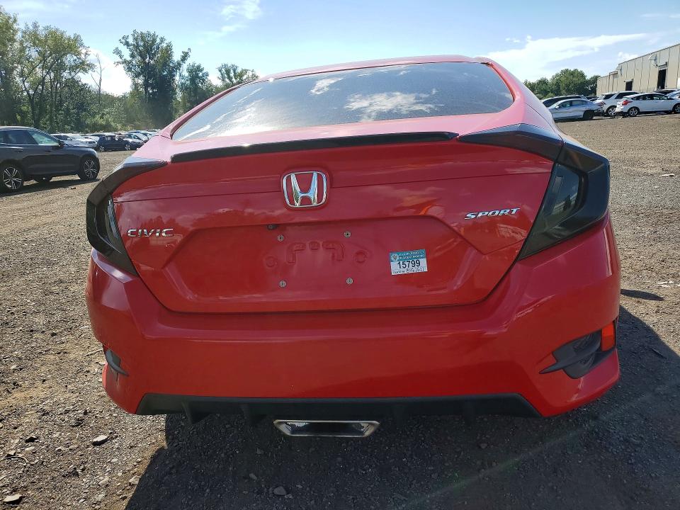 Photo 6 from auction – 2020 HONDA CIVIC with VIN 2HGFC2F89LH518247