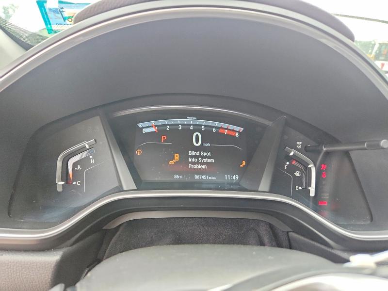 Photo 9 from auction – 2018 HONDA CR-V with VIN 2HKRW2H55JH666776