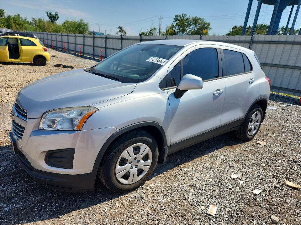 CHEVROLET TRAX 2015 с VIN 3GNCJKSB4FL225366 - Снимка от търг