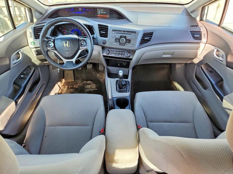 Photo 8 from auction – 2012 HONDA CIVIC with VIN 2HGFB2E45CH007264