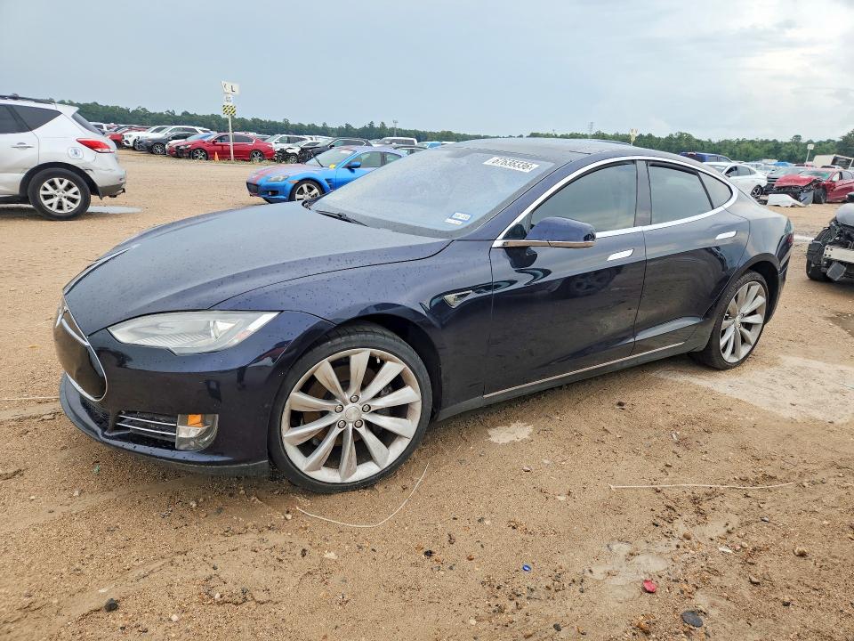 Photo 1 from auction – 2012 TESLA MODEL S with VIN 5YJSA1CPXCFP01817