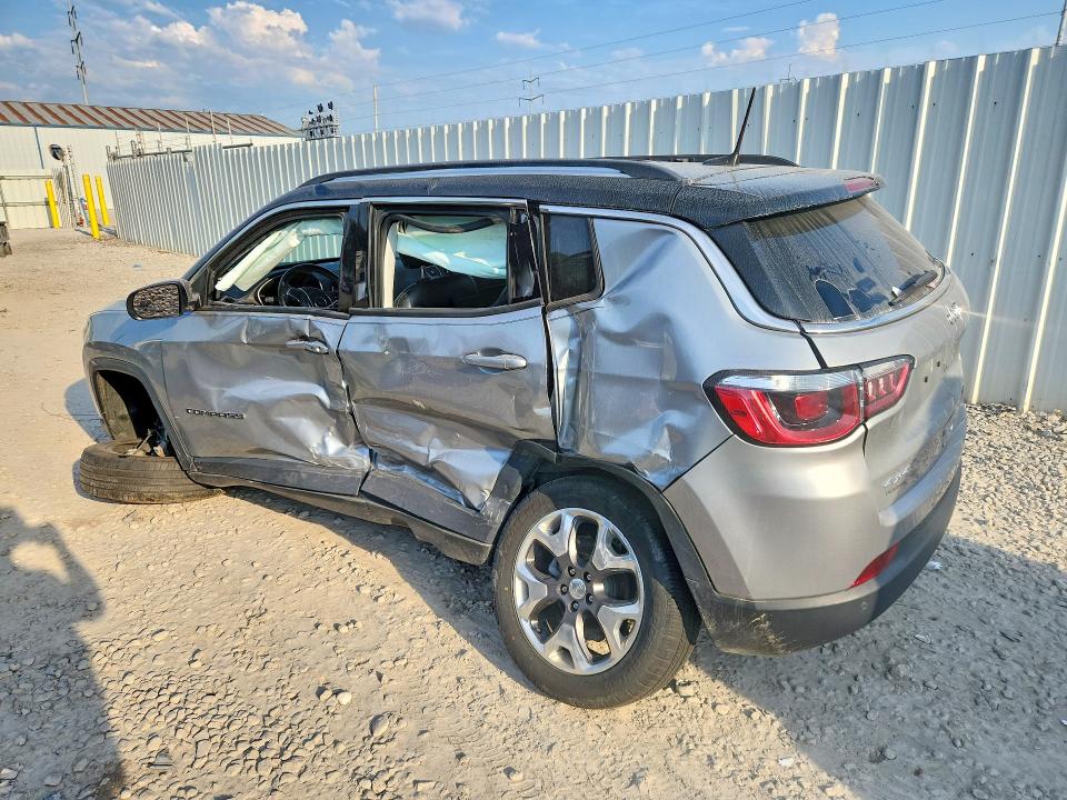 Photo 2 from auction – 2020 JEEP COMPASS with VIN 3C4NJDCB6LT149558