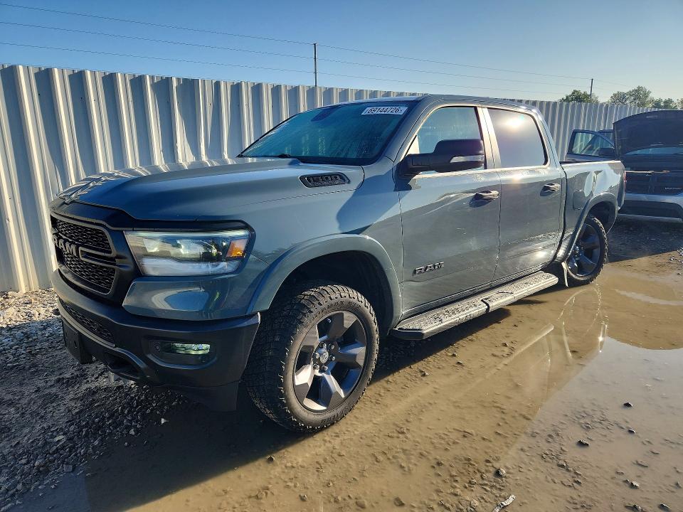 RAM 1500 2021 with VIN 1C6SRFFT9MN545360 - Photo from auction