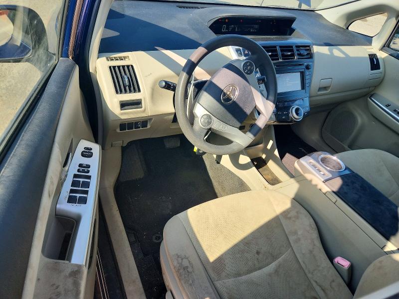 Photo 8 from auction – 2012 TOYOTA PRIUS V with VIN JTDZN3EU0C3032973