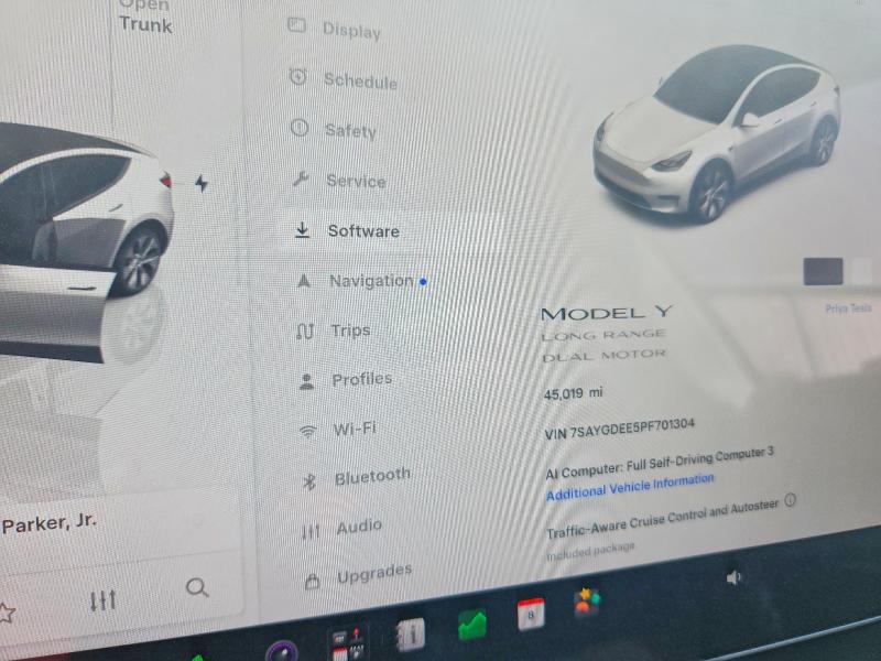 صورة رقم 9 من المزاد - 2023 TESLA MODEL Y مع VIN 7SAYGDEE5PF701304