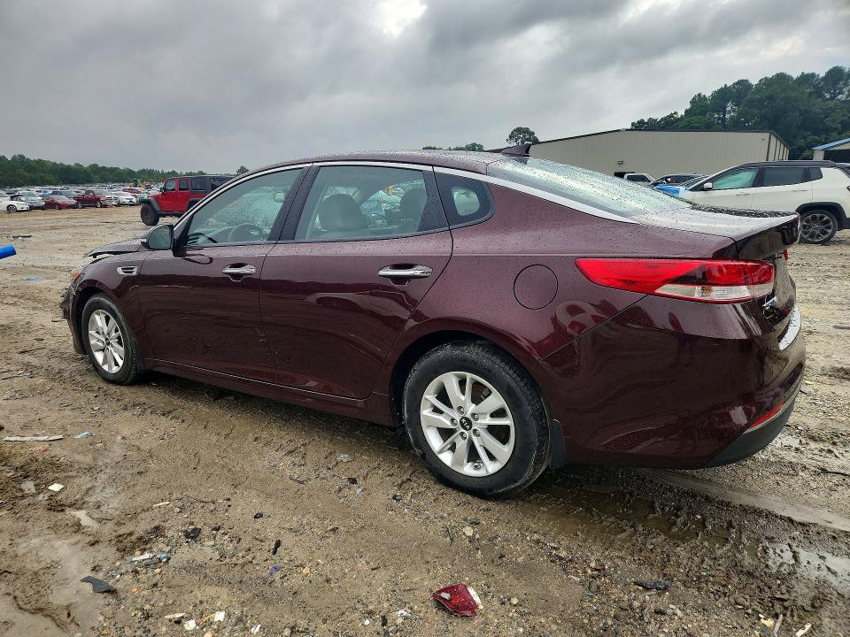 Photo 2 from auction – 2016 KIA OPTIMA with VIN 5XXGT4L34GG015693
