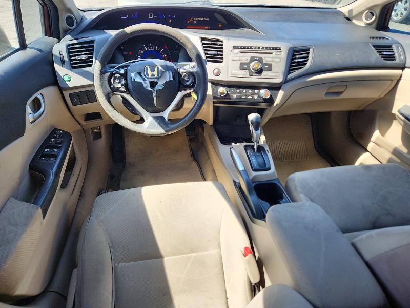 Photo 8 from auction – 2012 HONDA CIVIC with VIN JHMFB2F82CS001400