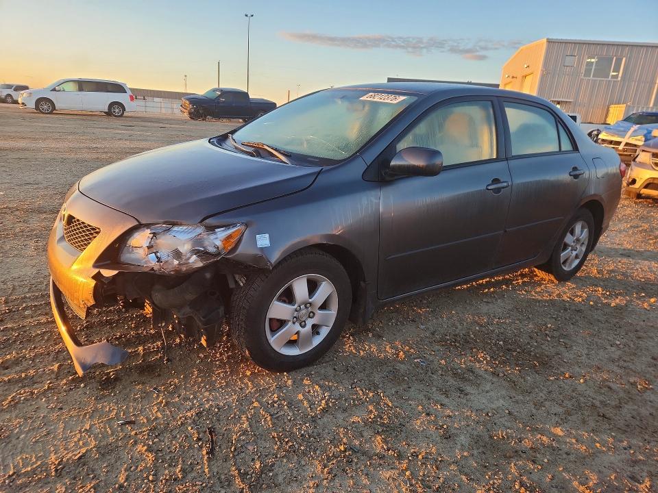 TOYOTA COROLLA 2010 مع رقم تعريف المركبة 2T1BU4EE5AC394594 - صورة من المزاد