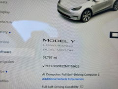 Photo 9 from auction – 2021 TESLA MODEL Y with VIN 5YJYGDEE2MF138625