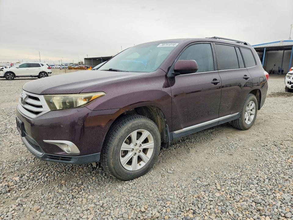 Photo 1 from auction – 2012 TOYOTA HIGHLANDER with VIN 5TDBK3EH0CS125648