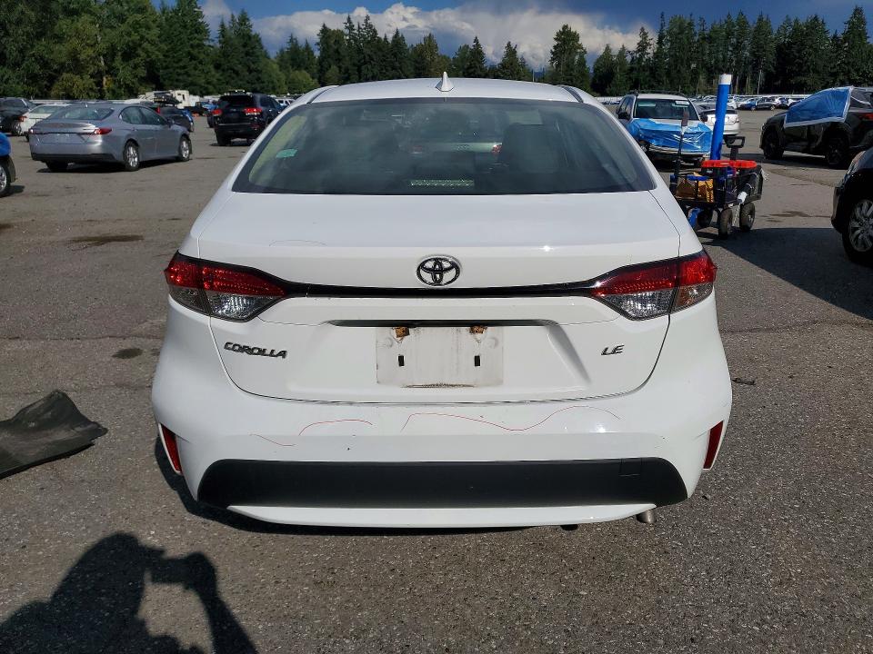 Photo 6 from auction – 2021 TOYOTA COROLLA with VIN JTDHPMAE8MJ139650